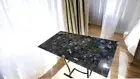 36"x24" Labradorite Dining Table Luxury Kitchen Slab Furniture Hotel & Bar Decor