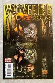 WOLVERINE ORIGINS #1 (2006) Joe Quesada Direct Edition Variant MARVEL COMICS