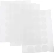 TEHAUX 60pcs Double-Sided Adhesive Tape Double-Sided Adhesives Tape Label Stickers Sticker Strong Hold Non-Slip Craft Supplies