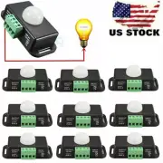 12V-24V Automatic Infrared PIR Motion Sensor Detector Switch for LED Strip Light