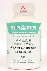 SUN TEN - GINSENG & ASTRAGALUS COMBINATI Bu Zhong Yi Qi Tang Concentrated Granules 100g 340 by Baicao