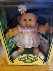 New! 2004 Cabbage Patch Kids Doll Brown Hair Brown Eyes