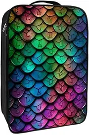 [YTYVAGT] Shoe Bags for Travel,Travel Shoe Bags for Packing,Shoe Travel Bag,Colorful Mermaid Scales Pattern