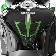 Resin Bike Motorcycle Sticker Compatible with Kawasaki Ninja 1000 SX 2024. Protection Motorcycle Tank Protector from Bumps and Scratches. Sticker Set 3D Resin Adhesive - Stickers Made in Italy