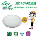 LED吸頂燈系列 圓頂星空款LED40W光源 白光 黃光 自然光 可挑選 型號RCC-40