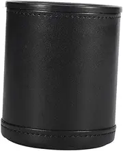 Generic Pu Leather Dice Cup 1pc Dice Box 4 Red for Silent Bar Games Home Entertainment Party