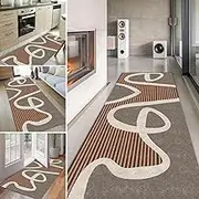 Carpet Runners for Hallway Non-Slip Long, 100cm 2m 300cm 4m 5m 6m Area Rug Washable Floor Entryway Carpets for Living Room Kitchen Bathroom(2ft×16.4ft/60×500cm)