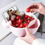 Modern design large 2-in-1 kitchen detachable Strainer/Colander & Bowl Set