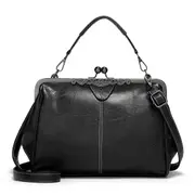 Women Vintage Handbags Shoulder Bag PU Leather Evening Clutch Satchel Purse Tote