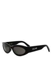 Celine Monochroms Geometric Sunglasses, 56mm