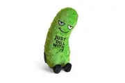 Punchkins Just Dill with It Pickle Plush Plush Stuffed Soft Cuddle Play Toy 22cm