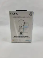 Incipio CommandKit CMNDKT-001-WHT Wireless Smart Light Bulb Adapter Brand New