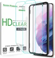 Amfilm (2 Pack) Screen Protector for Samsung Galaxy S21 plus (6.7 Inch), Case...