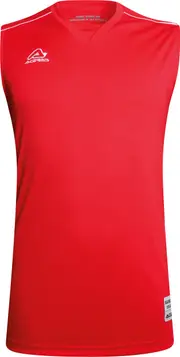 Acerbis Sports Magic, jersey sleeveless , color: Red/White , size: XS