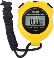 Digital Stopwatch Timer with Lap Split, Large Display for Sports, Coaches, Swimm