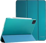 ProCase Smart Case for iPad Air 13 Inch (M3) 2025/ (M2) 2024/ iPad Pro 12.9 Inch 6th/5th/4th/3rd Generation 2022/2021/2020/2018, Slim Stand Hard Back Shell Smart Cover -Emerald