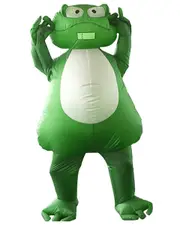 Toad Frog Inflatable Costume Suit
