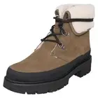Ladies Clarks Warm Lined Classic Biker Boots - Orianna Turn