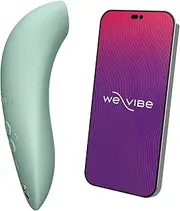 We-Vibe Melt 2 Clitoris Vibrator | Clitoral Stimulator Adult Sex Toys for Women | Clit Sucker Female Personal Massager | App Control Suction Masturbator | 12 Intensities & 6 Sucking Patterns | Sage