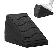 Ankle and Foot Incline Board,Adjustable Calf Stretch Squat Wedge | Foam Training Tool for Strengthening Hips, Knees, Ankles
