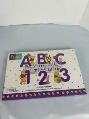 New Winnie the Pooh ABC & 123 Rubber Stamps 36 pc By All Night Media