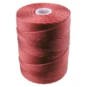 Bead Cord Venetian Red - 0.5mm 92 Yard Spool