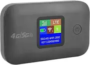 4G LTE Mobile Hotspot Device, Portable Travel Routers Withg SIM Card Slot, Router Unlocked Hotspot Routers Support 8 to 10 Users, Stability for Home Office Travel, 3000mAh
