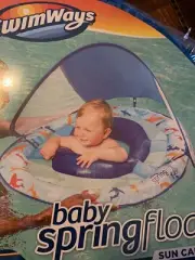 SwimWays Baby Spring Float Sun Canopy 9-24 Months NEW