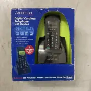 American Telecom (UA23324H) Digital Cordless Phone Master Handset Dect 6.0 New