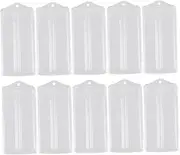 PACKOVE 20pcs PVC Plastic Watch Band Storage Box Reusable Watch Strap Holder for Home Organization Waterproof and Dustproof Design