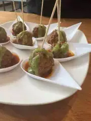 Tear Drop Asian Spoon Mini Cup Appetizers with Forks for Hors D'oeuvres Dessert