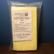 VINTAGE Stanley Products Squeeze Mop # 3106 Replacement Sponge Head Refill NEW