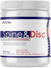 Spine and Disc: A Nutritional Supplement to Support The Spine, Vertebrae, and Disc