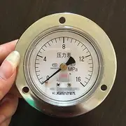 Tool Parts Y-60ZT 0-0.1/0.16/0.25/0.4/0.6/1/1.6/2.5/4/6/10/16/25/40Mpa M14*1.5 Lower Mount Pressure Gauge Vacuum Meter Z-60ZT -0.1~0Mpa - (Specification: 0-1.6Mpa)