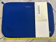 KAMOR 16 INCH Laptop Sleeve BLUE Carrying Computer Messenger NEW