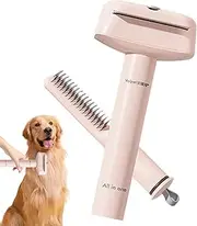 Dog Shedding Brush, Pet Hair Removal Comb, Ergonomic Skin Friendly Comb, Pet Grooming Tool, Reduces Shedding and Provides Massage