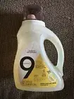 NEW 9 Elements Liquid Laundry Detergent Lemon Scent 46 fl oz