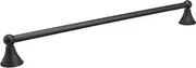 Amazon Basics AB-BR811-FB Towel Bar-Modern, 24-Inch, Flat Black