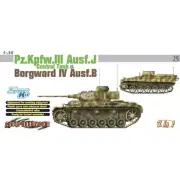Dragon - Pz.Kpfw.III Ausf.J & Borgward IV Ausf.B (1:35)