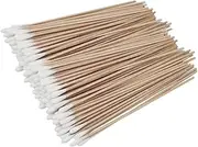 VINTORKY Pet Cleaning Swabs 6 Pack Single Head Cotton Sticks Wood Cotton Material 600pcs Daily Use