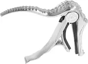 GLSTOY Guitar Capo Alligator Shaped Metal Capo for Acoustic and Electric Guitars Sturdy Design for Quick Tuning Adjustments Accessory for Folk and Classical Musicians