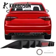 Rear Bumper Diffuser Reflective Strip Tail Light for VW Jetta GLI MK5 MK6 MK7 (for: Volkswagen)