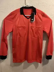 Adidas Climalite womens jersey long sleeves size Medium Orange NEW
