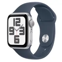 在飛比找PChome24h購物優惠-Apple Watch SE GPS 40mm Silver