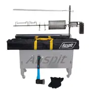 Auspit Gold - Portable Spit Rotisserie Package