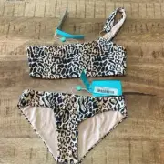 Melissa Odabash Majorca Cheetah Bikini Set New Leopard Mob Wife Made in Italy