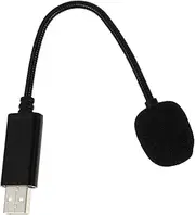 FUNOMOCYA USB Computer Microphone for Live Streaming Flexible Sound for Gaming Webcasting Online Classes Durable Material