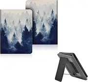 Case with Stand for 7" Kindle Paperwhite 12th Gen and Signature Edition 2024 and Kindle Colorsoft Signature Edition - Durable Leather Cover with Auto Sleep Wake, Card Slot, Hand Strap Feature (11)