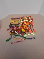 Lot of J&P Coats Dmc Embroidery Floss Thread 80 + Pieces Multi Color