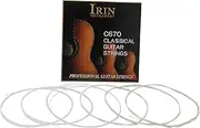 C670 Acoustic Classical Guitar Strings Nylon Silver Plated Copper Alloy Wound, 6pcs/set (.028-.043)